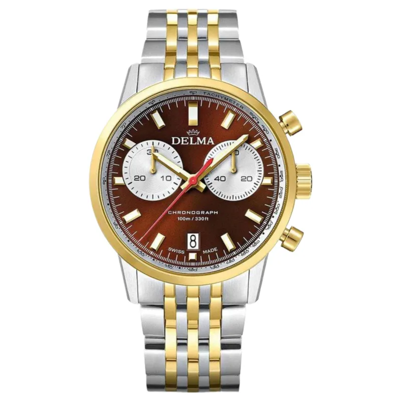 Delma 52701.704.6.101 Continental Chronograph Quartz Watch sold by H.S. Johnson