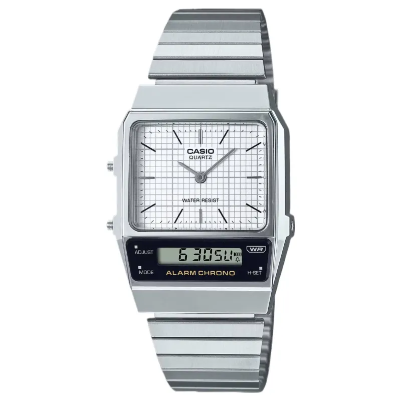 Casio AQ-800E-7AEF Vintage Analogue/Digital Watch sold by H.S. Johnson