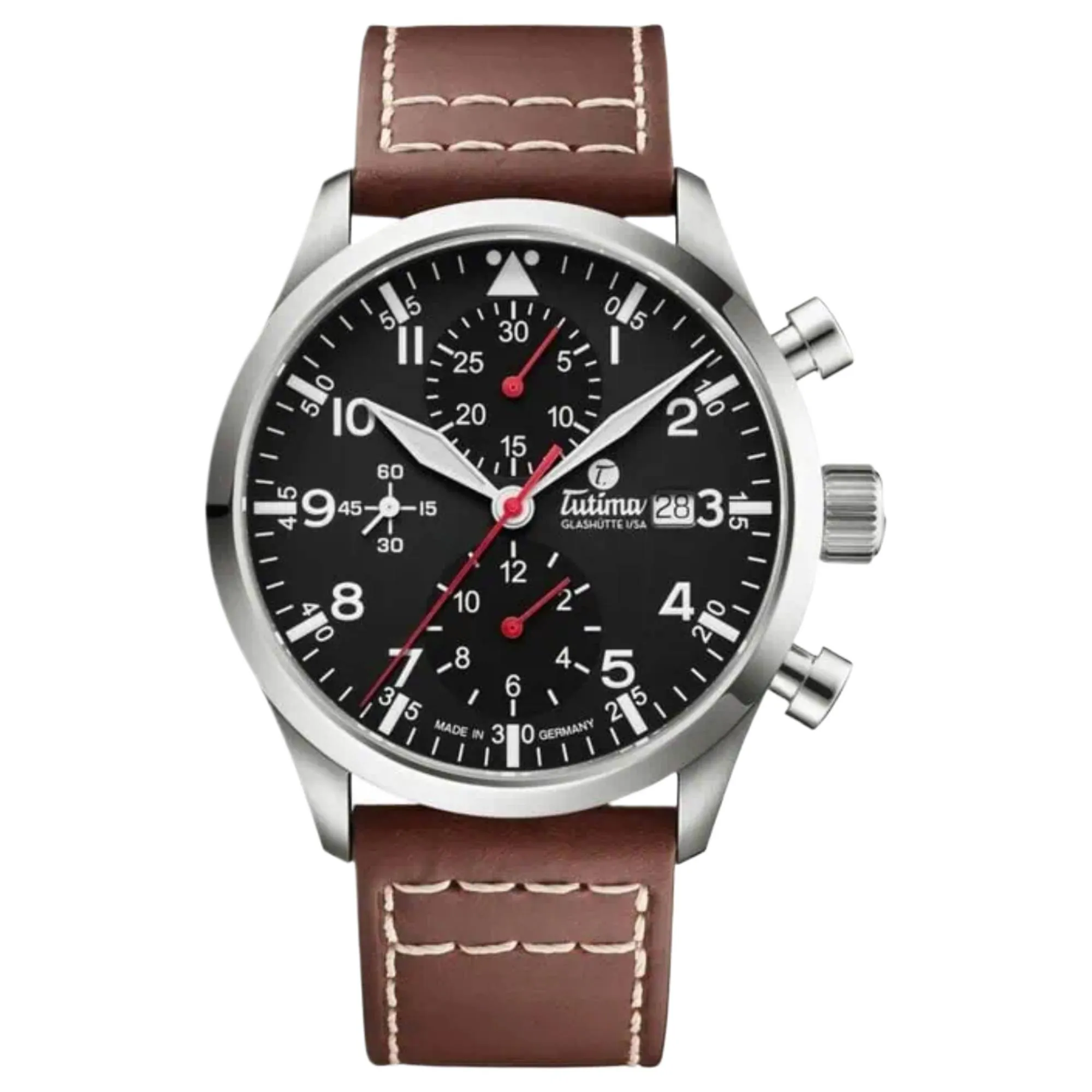 Tutima 6405-01 Flieger Legacy T5 Chronograph Automatic Watch sold by H.S. Johnson