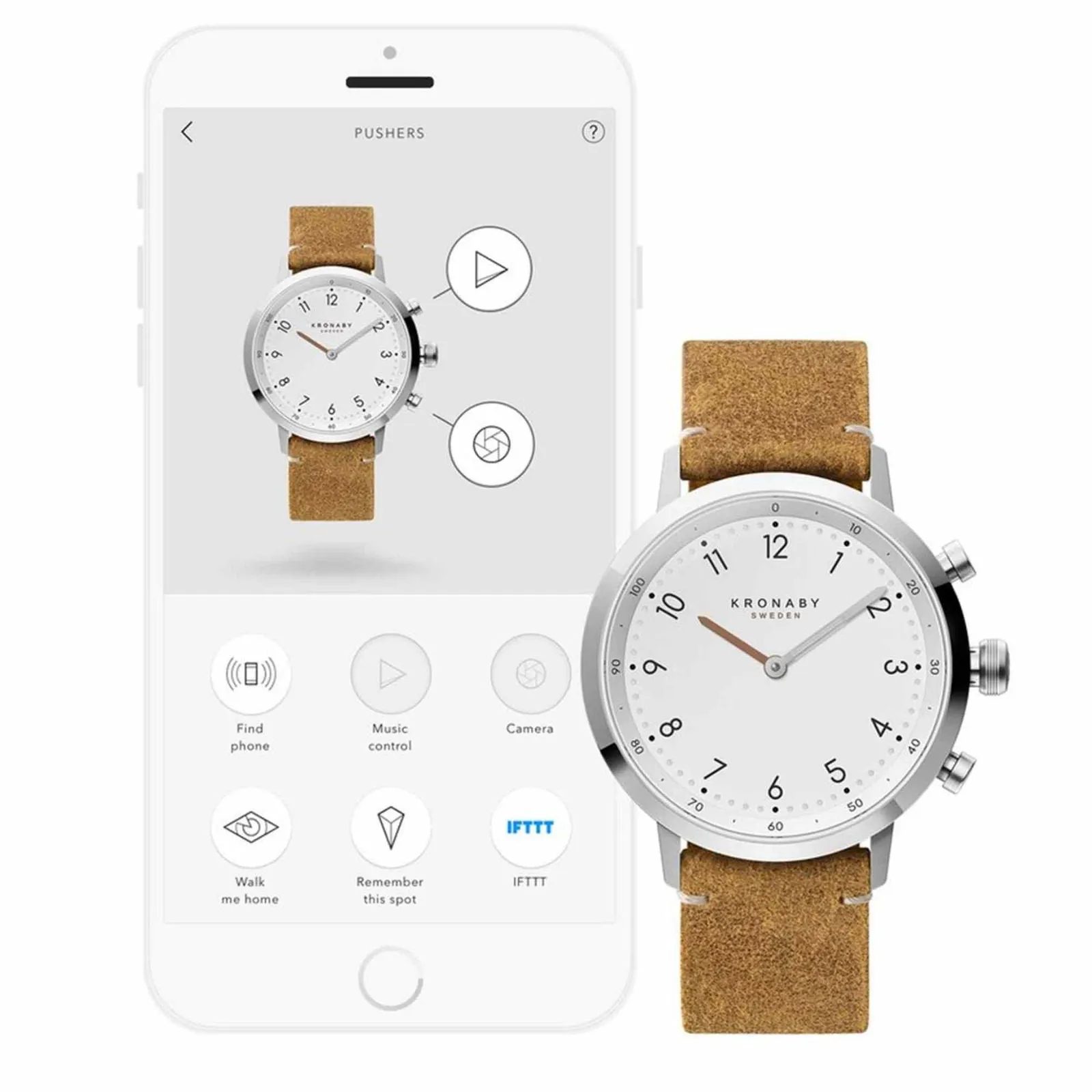 Kronaby S3128/1 Nord Hybrid Smartwatch sold by H.S. Johnson product image thumbnail 3