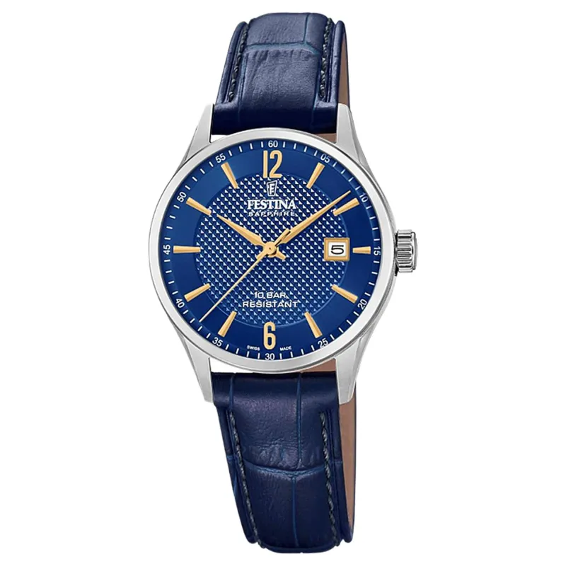 Festina Swiss Made F20009/3 Women's Analogue Quartz Watch sold by H.S. Johnson