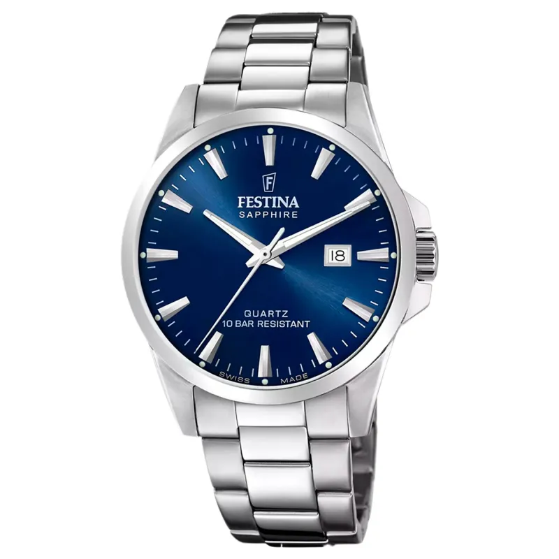 Festina Swiss Made F20024/3 Men's Analogue Quartz Watch sold by H.S. Johnson