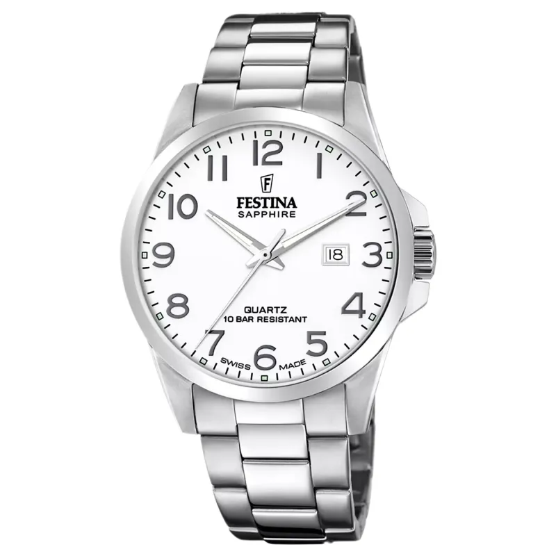 Festina Swiss Made F20024/1 Men's Analogue Quartz Watch sold by H.S. Johnson
