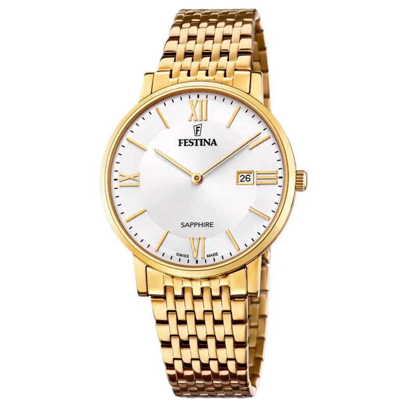 Festina Swiss Made F20020/1 Men's Analogue Quartz Watch sold by H.S. Johnson