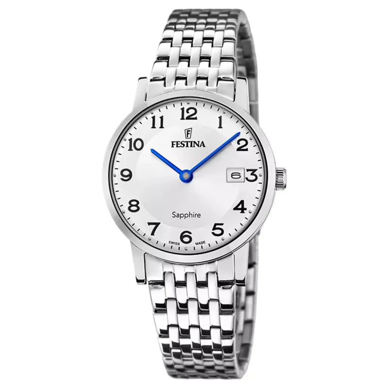 Festina Swiss Made F20019/4 Women's Analogue Quartz Watch sold by H.S. Johnson