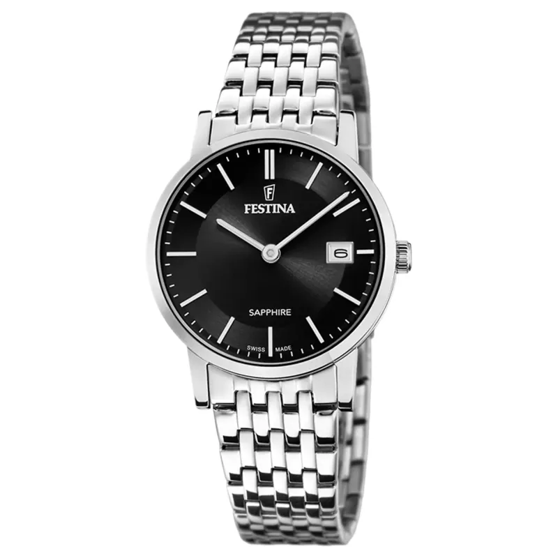 Festina Swiss Made F20019/3 Women's Analogue Quartz Watch sold by H.S. Johnson