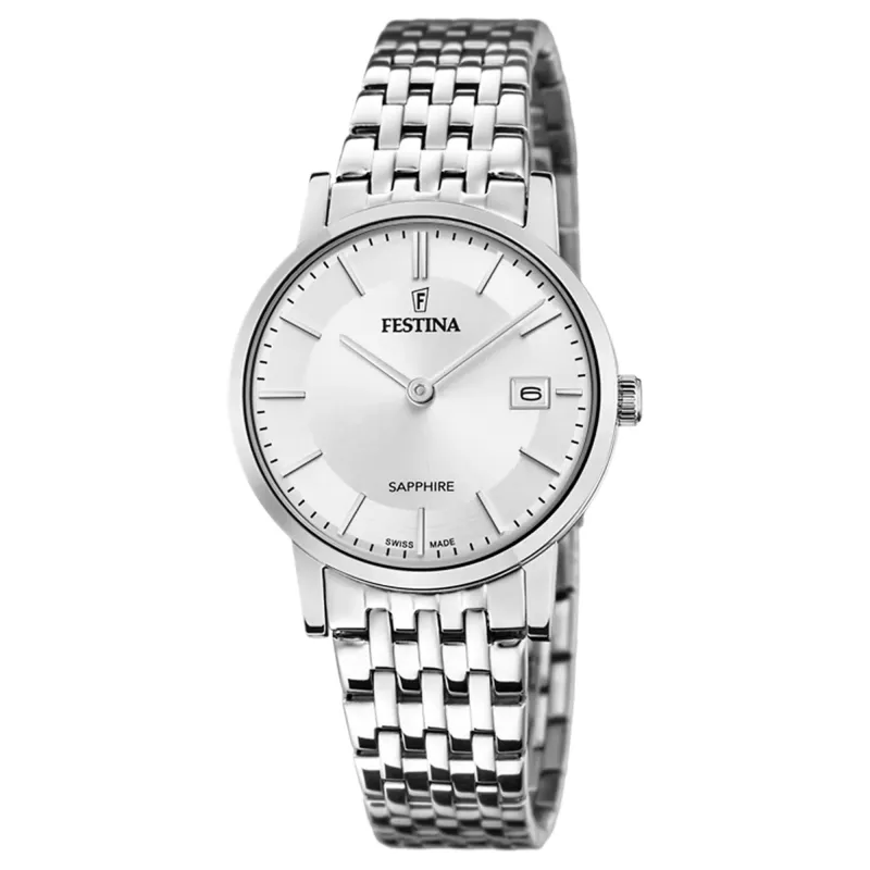 Festina Swiss Made F20019/1 Women's Analogue Quartz Watch sold by H.S. Johnson