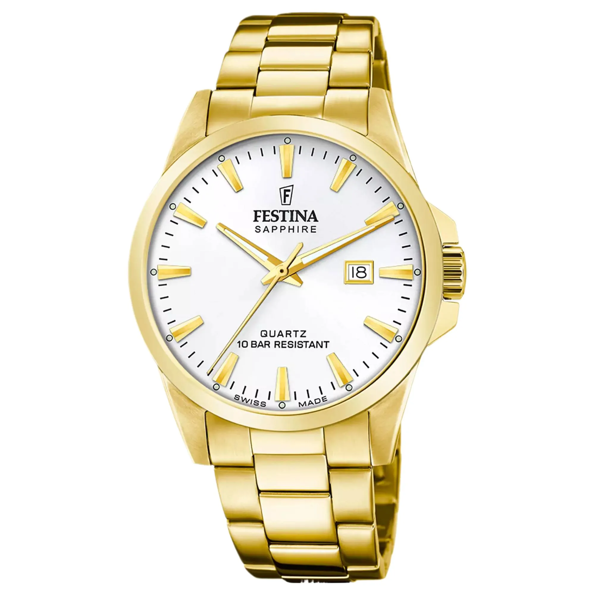 Festina Swiss Made F20044/2 Men's Analogue Quartz Watch sold by H.S. Johnson