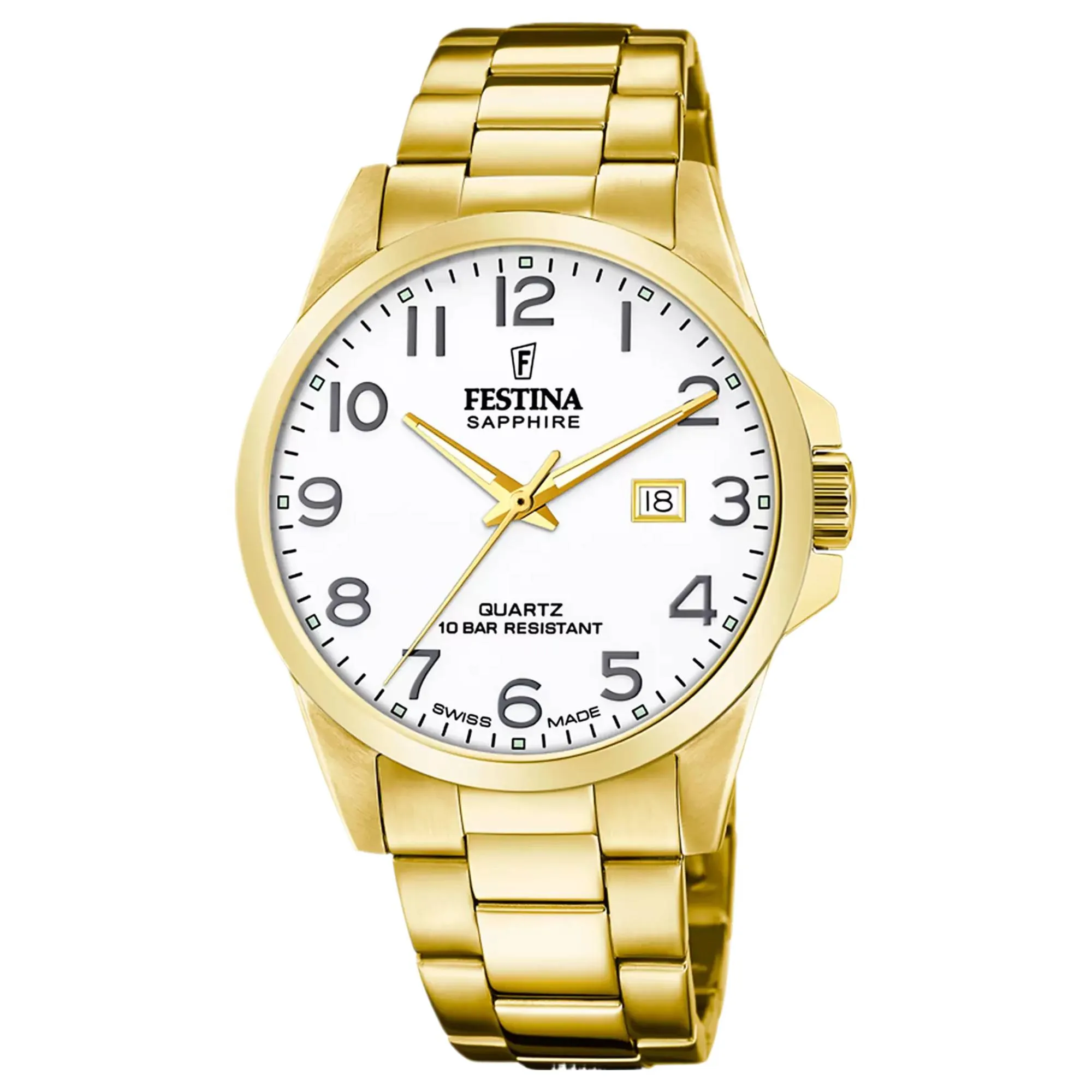 Festina Swiss Made F20044/1 Men's Analogue Quartz Watch sold by H.S. Johnson