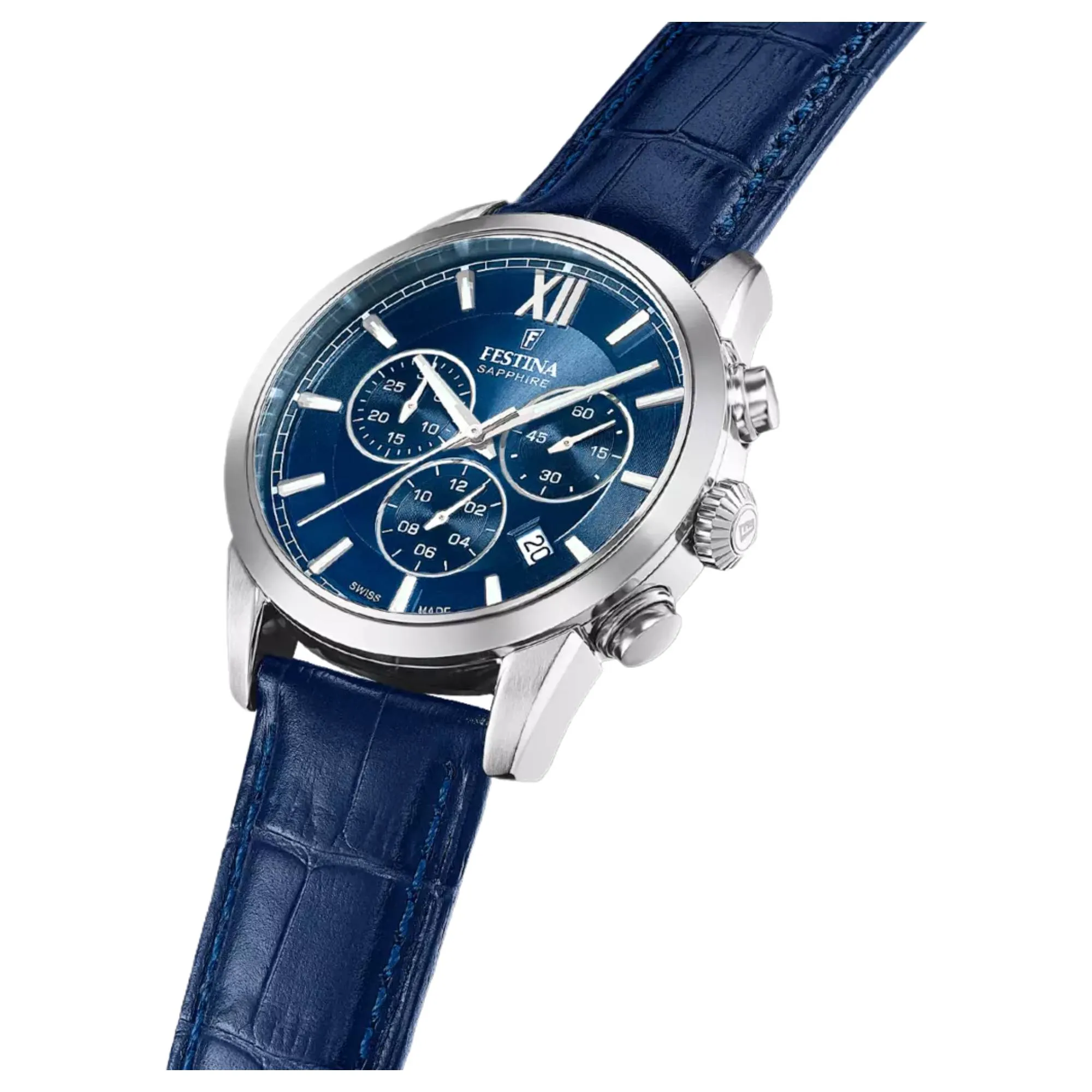 Festina Swiss Made F20041/2 Men's Analogue Quartz Chronograph Watch sold by H.S. Johnson product image thumbnail 2