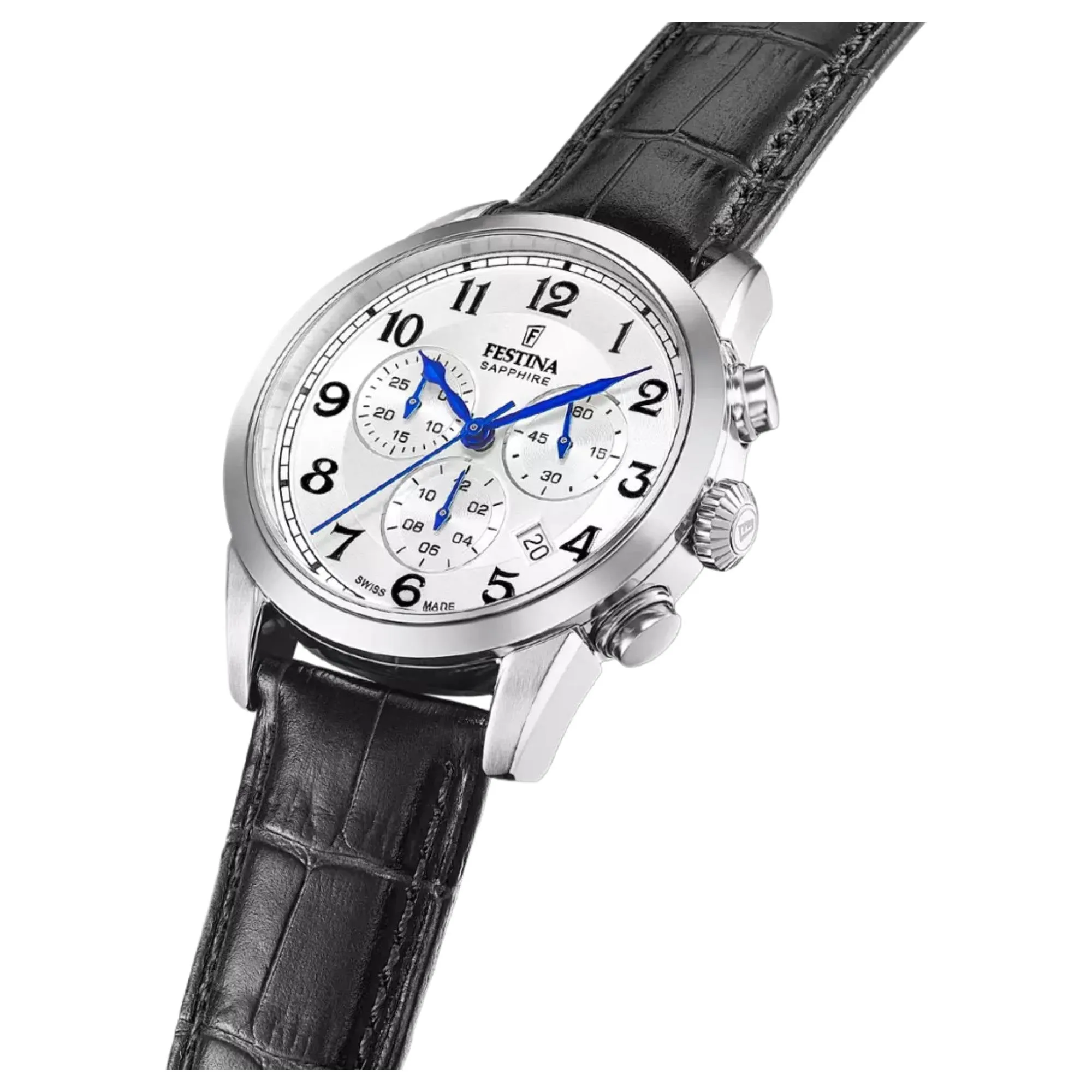 Festina Swiss Made F20041/1 Men's Analogue Quartz Chronograph Watch sold by H.S. Johnson product image thumbnail 2