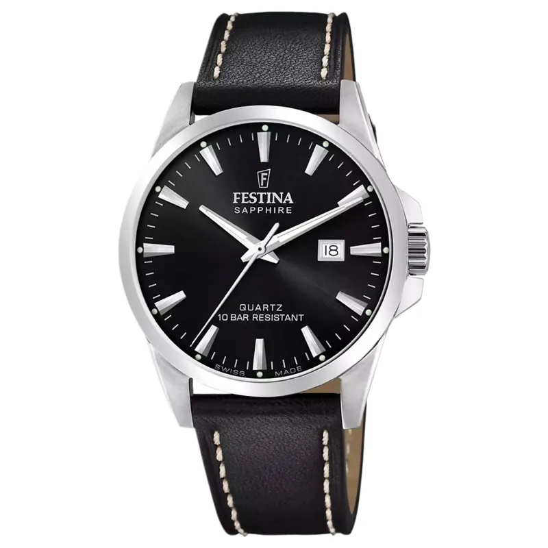 Festina Swiss Made F20025/4 Men's Analogue Quartz Watch sold by H.S. Johnson