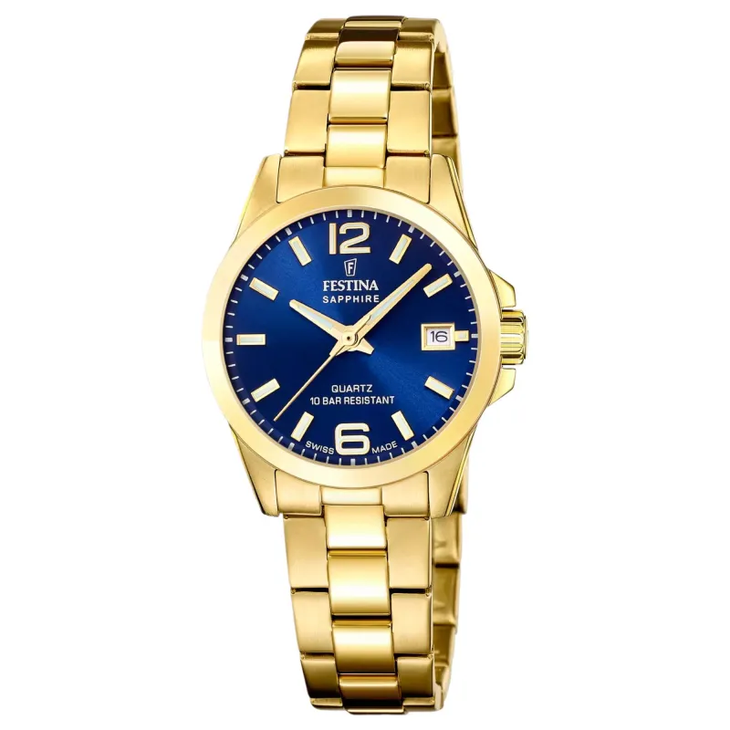 Festina Swiss Made F20050/3 Women's Analogue Quartz Watch sold by H.S. Johnson