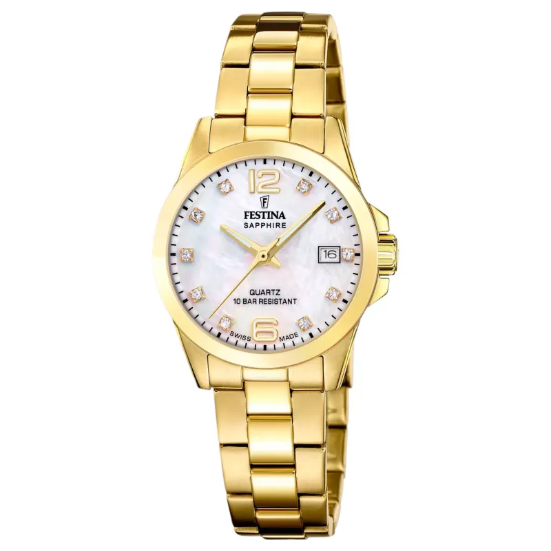 Festina Swiss Made F20050/1 Women's Analogue Quartz Watch sold by H.S. Johnson