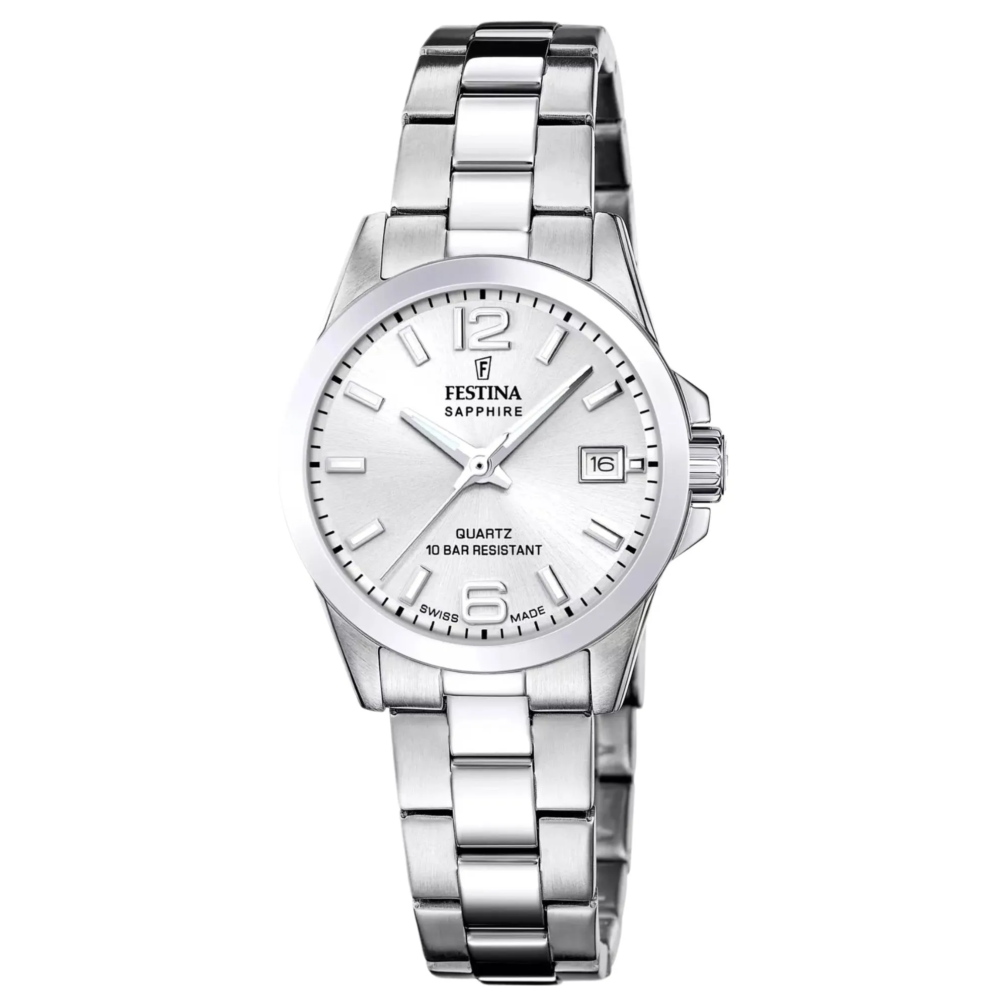 Festina Swiss Made F20049/1 Women's Analogue Quartz Watch sold by H.S. Johnson