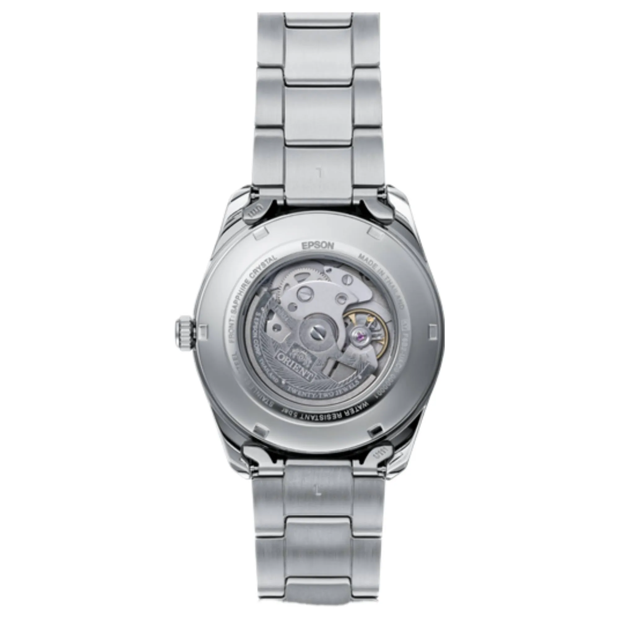 Orient RA-AK0313Y30B Stretto Sun And Moon Automatic Watch sold by H.S. Johnson product image thumbnail 3