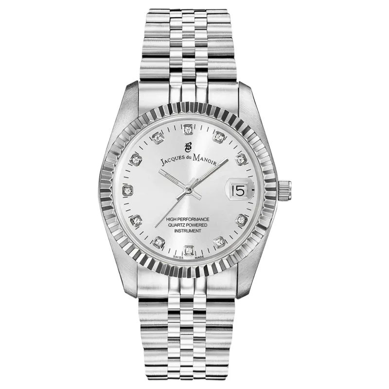 Jacques Du Manoir NRO.01 Women's Inspiration Elegance Quartz Watch made by H.S. Johnson