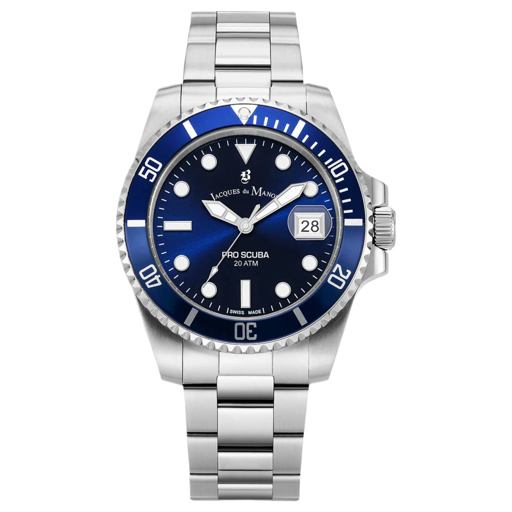 Jacques Du Manoir JWG02802 PRO SCUBA 43 Quartz Watch sold by H.S. Johnson