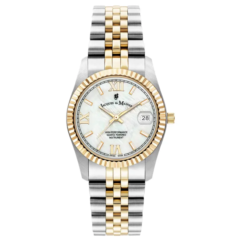 Jacques Du Manoir JWL01303 Inspiration Roman Quartz Watch made by H.S. Johnson