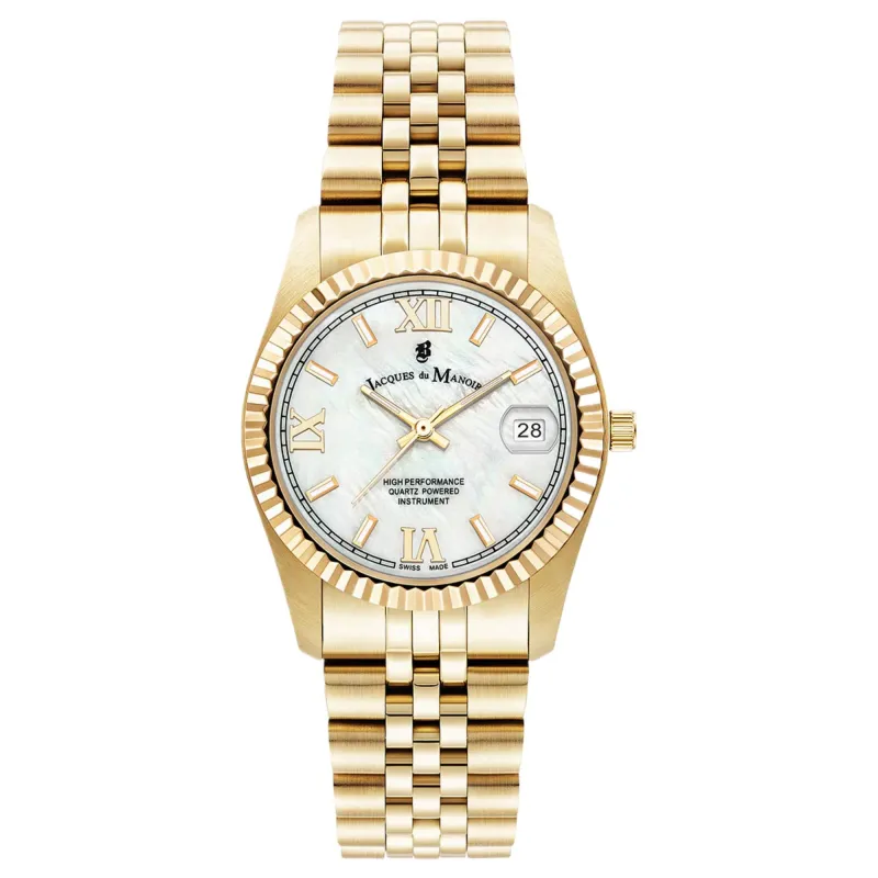 Jacques Du Manoir JWL01302 Inspiration Roman Quartz Watch made by H.S. Johnson