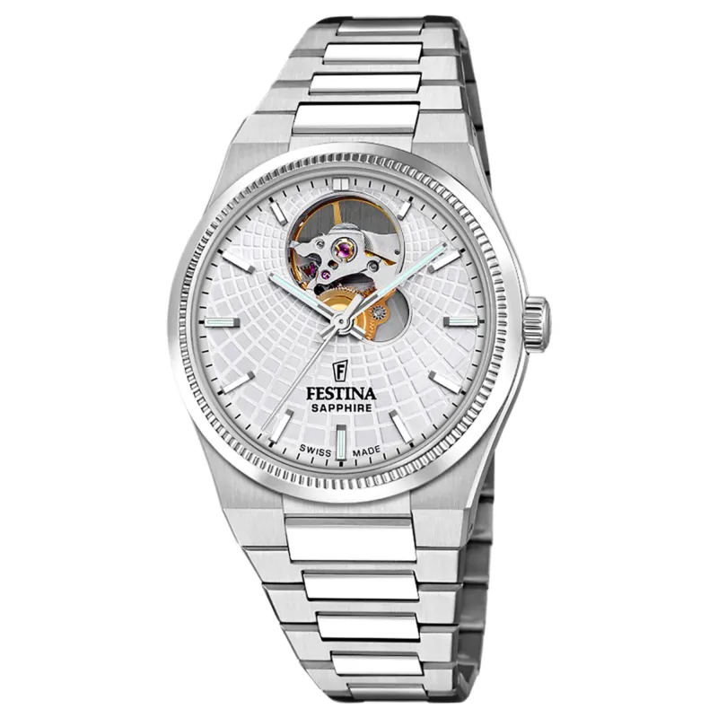 Festina Swiss Made F20054/1 Women's Rive Analogue Automatic Watch made by H.S. Johnson