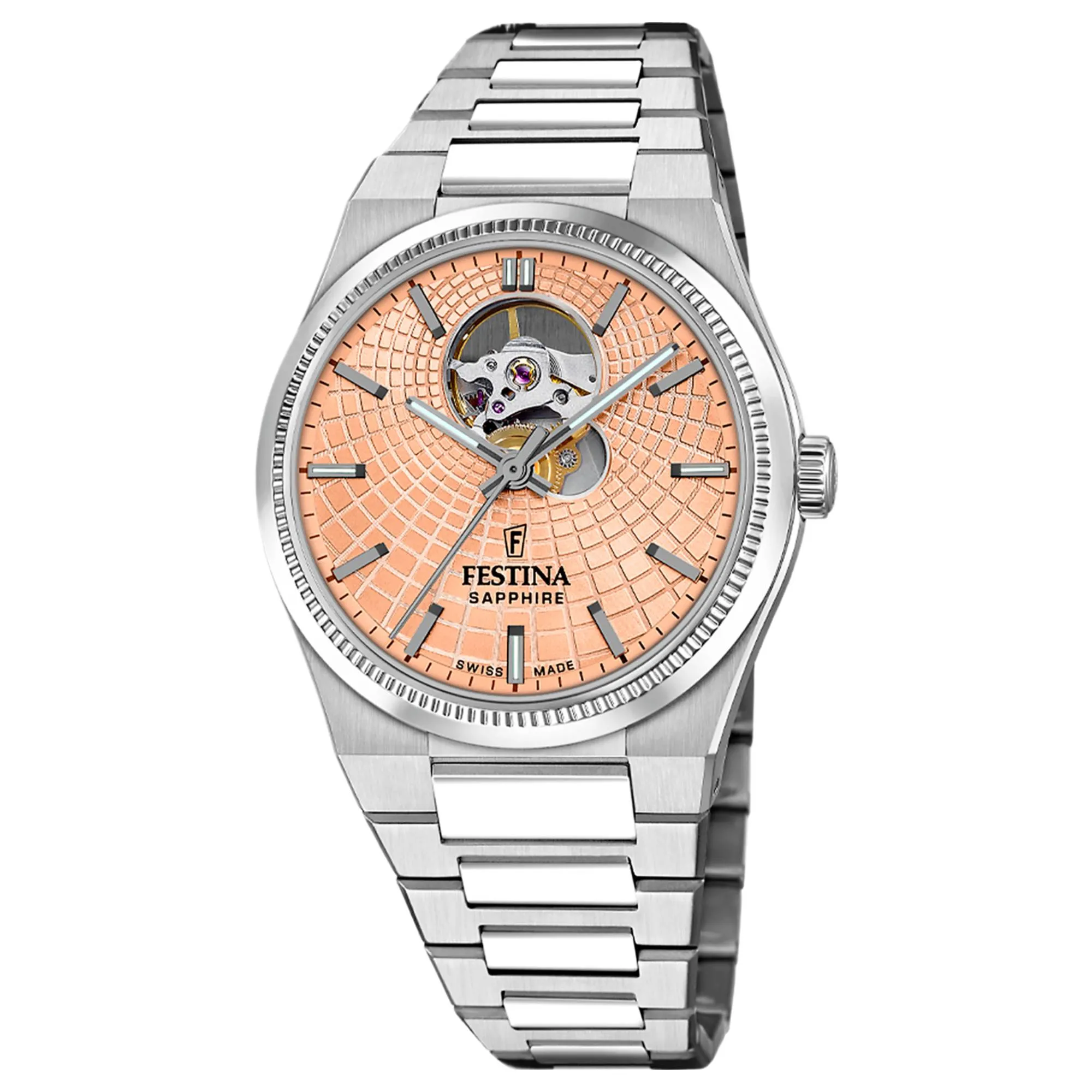 Festina Swiss Made F20053/6 Men's Rive Analogue Automatic Watch sold by H.S. Johnson
