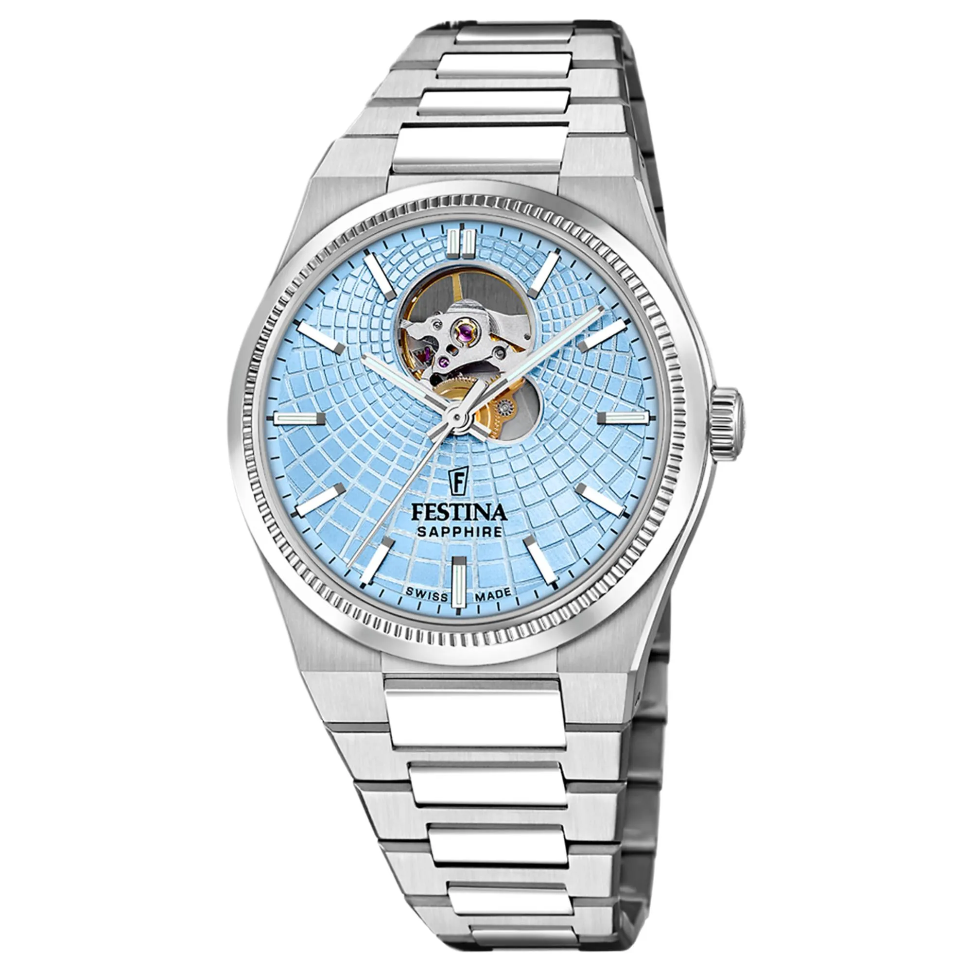 Festina Swiss Made F20053/5 Men's Rive Analogue Automatic Watch sold by H.S. Johnson