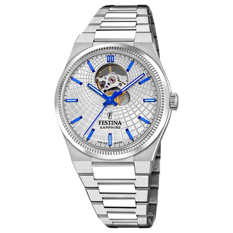 Festina Swiss Made F20053/1 Men's Rive Analogue Automatic Watch made by H.S. Johnson