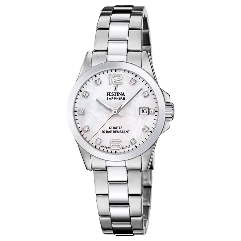 Festina Swiss Made F20049/7 Women's Classic Quartz Watch made by H.S. Johnson