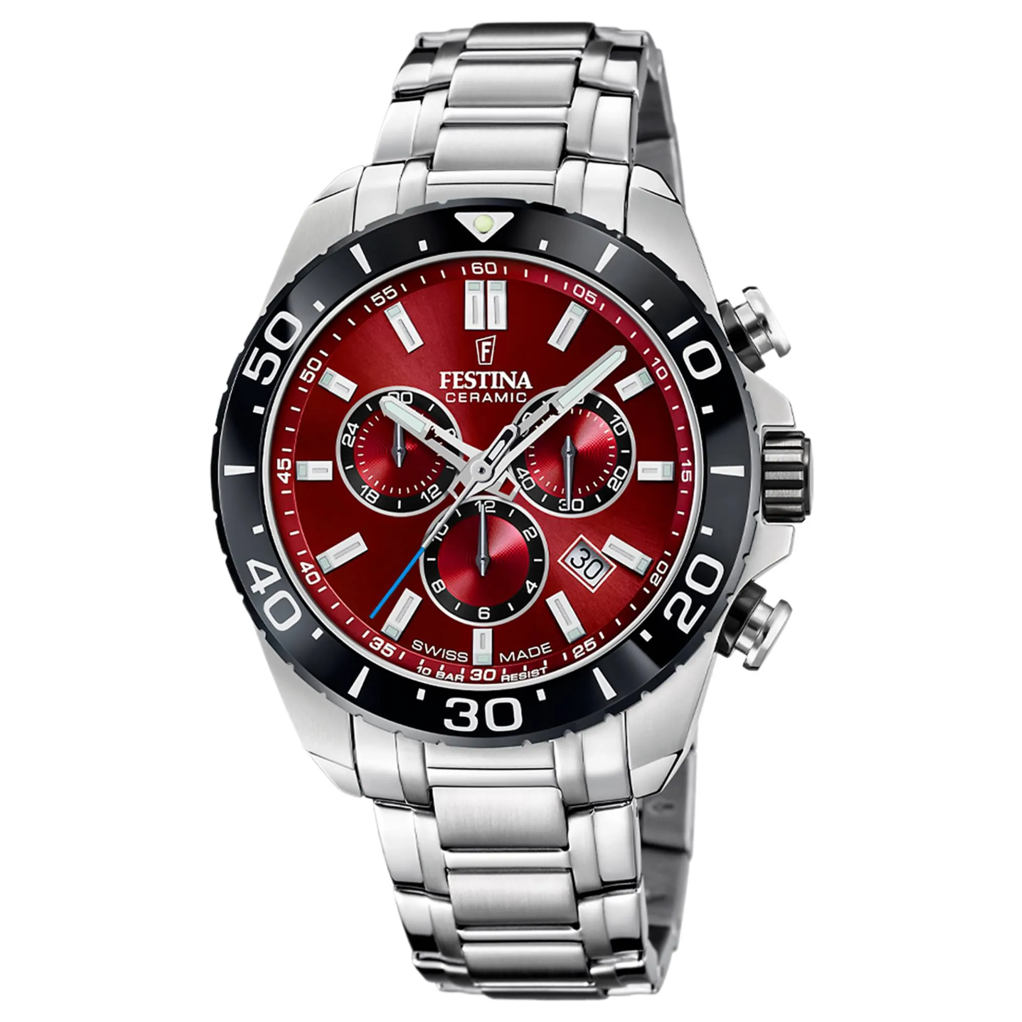 Festina Swiss Made F20042/5 Men's Classic Chronograph Quartz Watch sold by H.S. Johnson