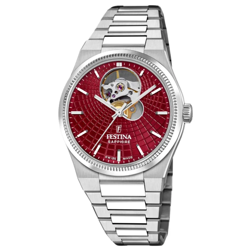 Festina Swiss Made F20054/A Women's Rive Analogue Automatic Watch made by H.S. Johnson