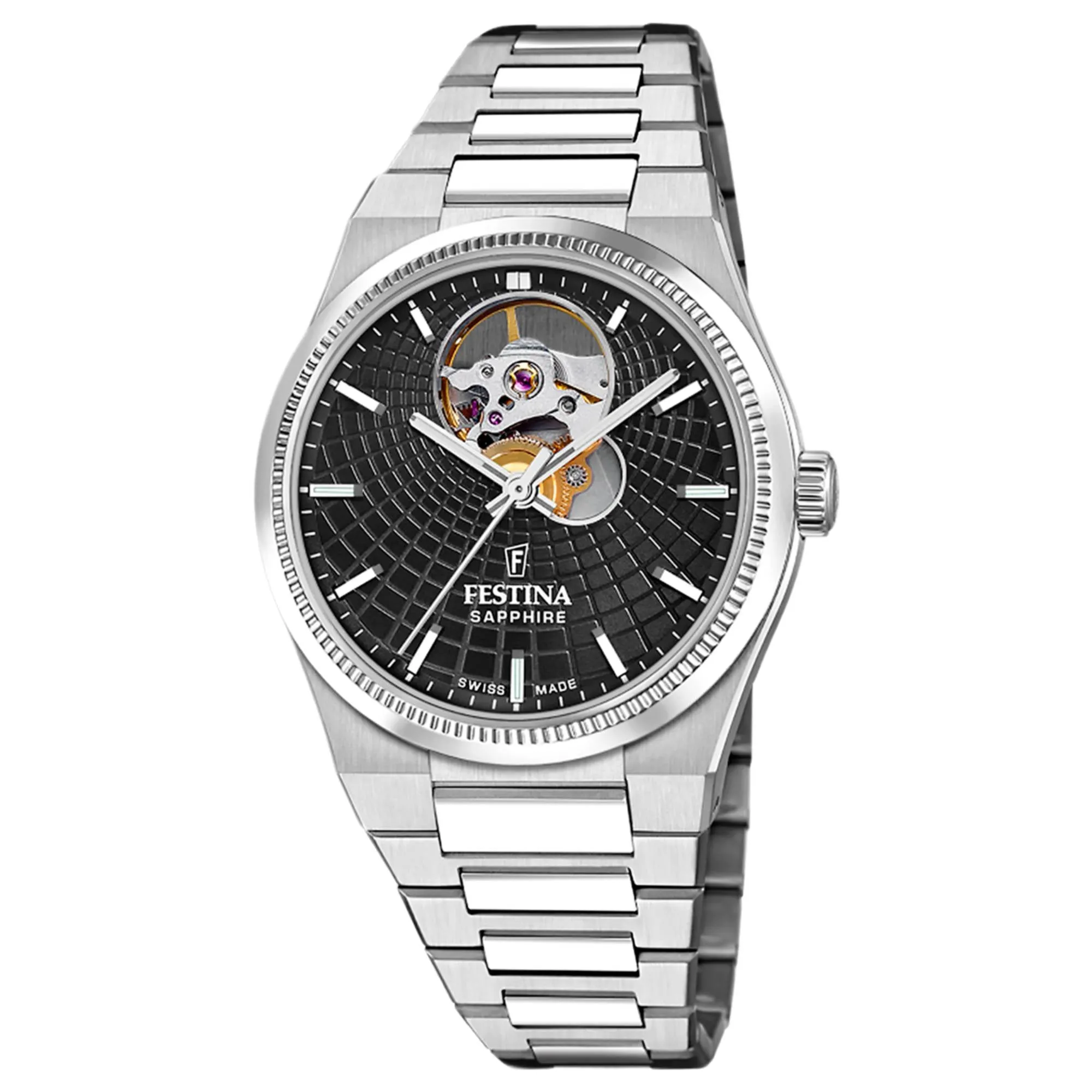 Festina Swiss Made F20054/6 Women's Rive Analogue Automatic Watch sold by H.S. Johnson