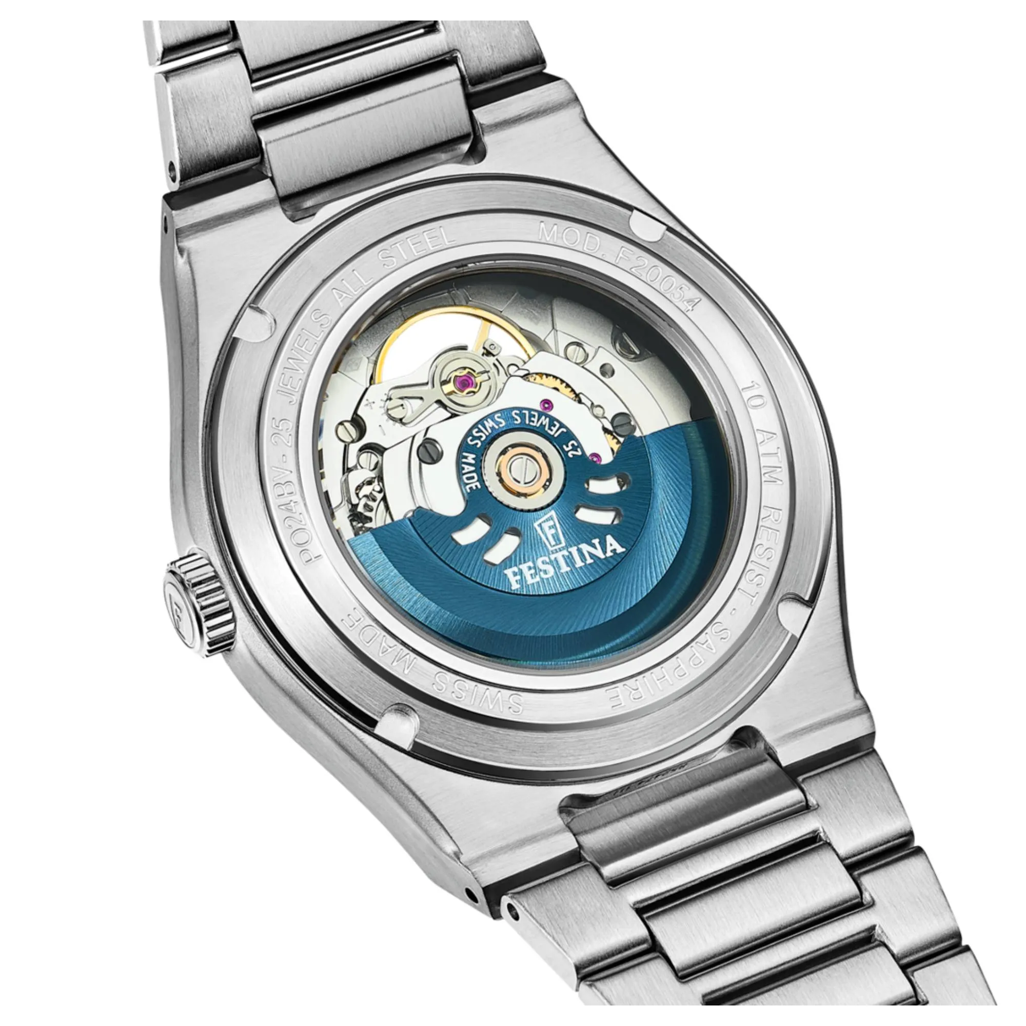 Festina Swiss Made F20054/5 Women's Rive Analogue Automatic Watch sold by H.S. Johnson product image thumbnail 3