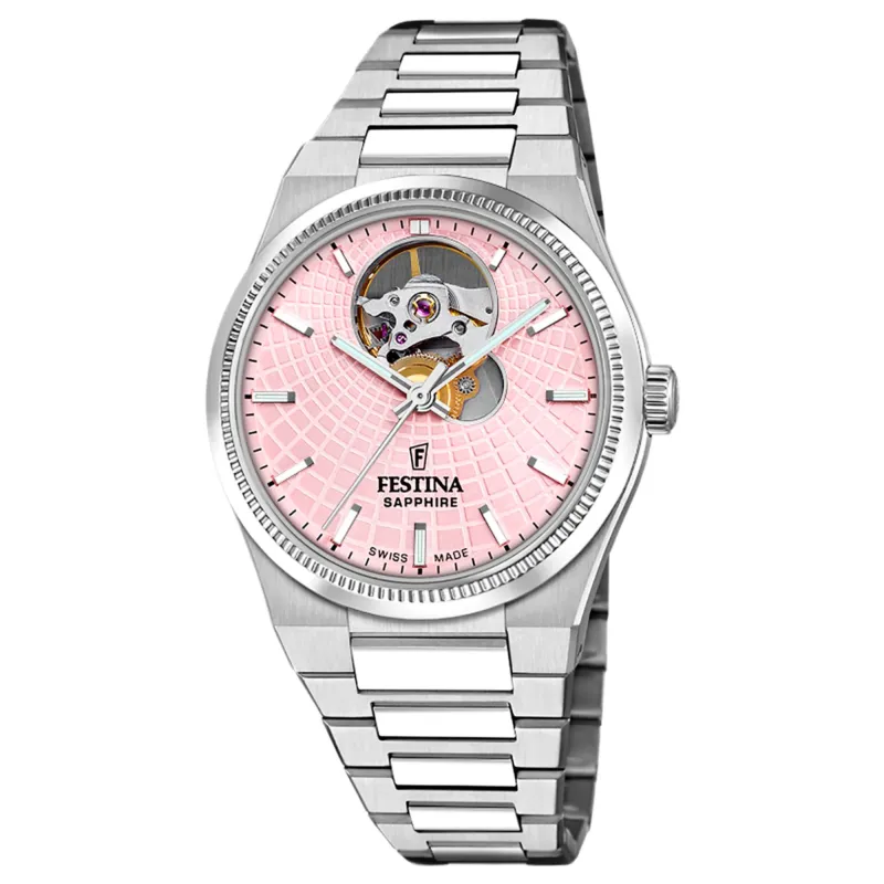 Festina Swiss Made F20054/2 Women's Rive Analogue Automatic Watch made by H.S. Johnson