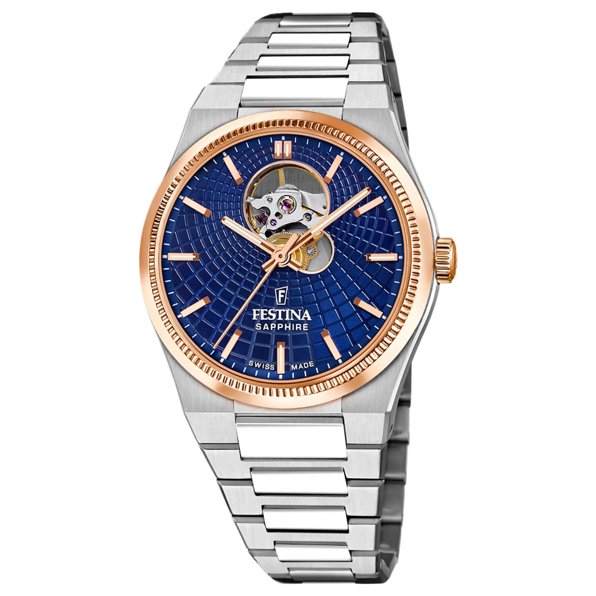 Festina Swiss Made F20061/2 Men's Rive Analogue Automatic Watch sold by H.S. Johnson