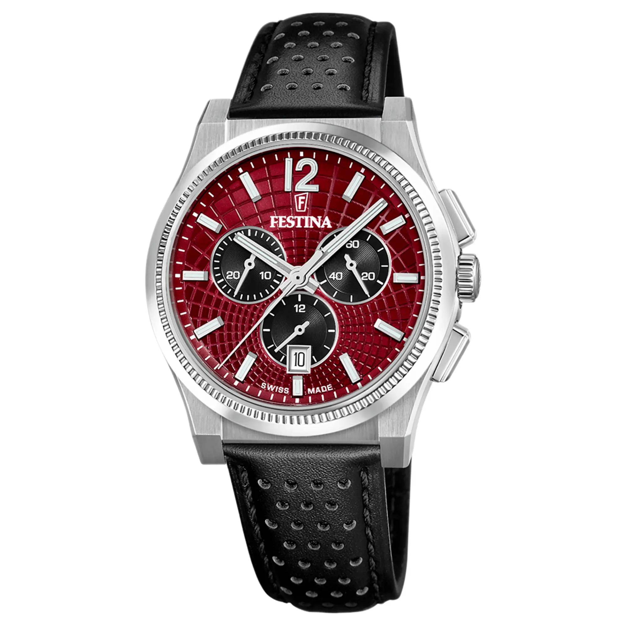 Festina Swiss Made F20060/5 Men's Rive Chronograph Quartz Watch sold by H.S. Johnson