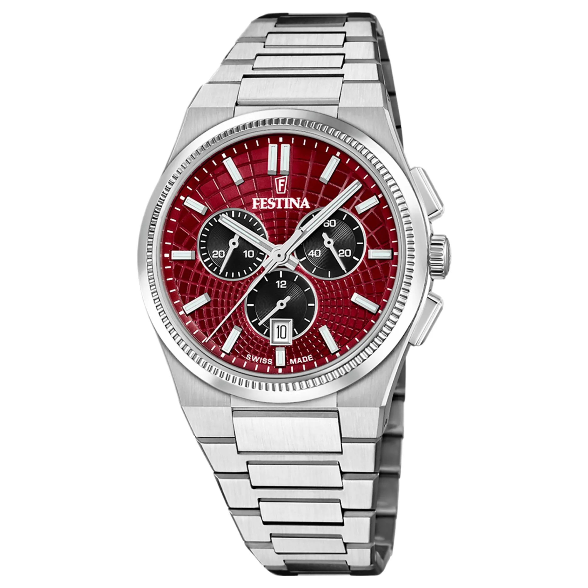 Festina Swiss Made F20059/5 Men's Rive Chronograph Quartz Watch sold by H.S. Johnson