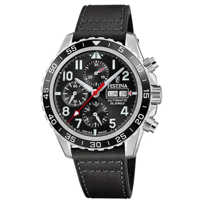 Festina Swiss Made F20056/3 Men's Chronograph Automatic Watch made by H.S. Johnson