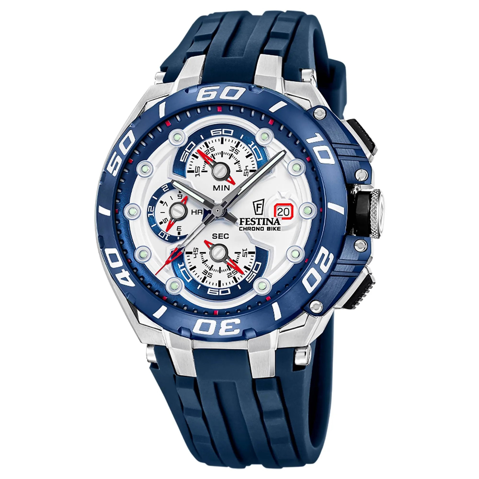 Festina F20755/1 Men's Chrono Bike Rubber Strap Watch sold by H.S. Johnson