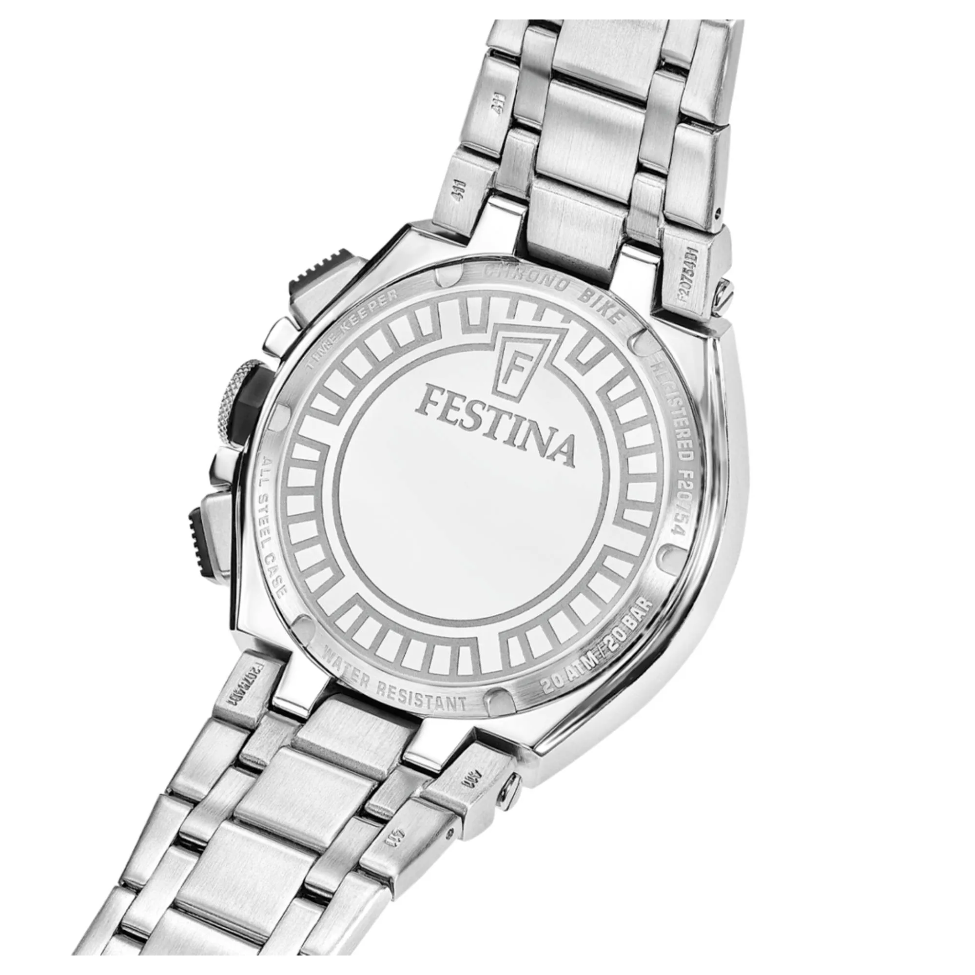 Festina F20754/2 Men's Chrono Bike Steel Bracelet Watch sold by H.S. Johnson product image thumbnail 3