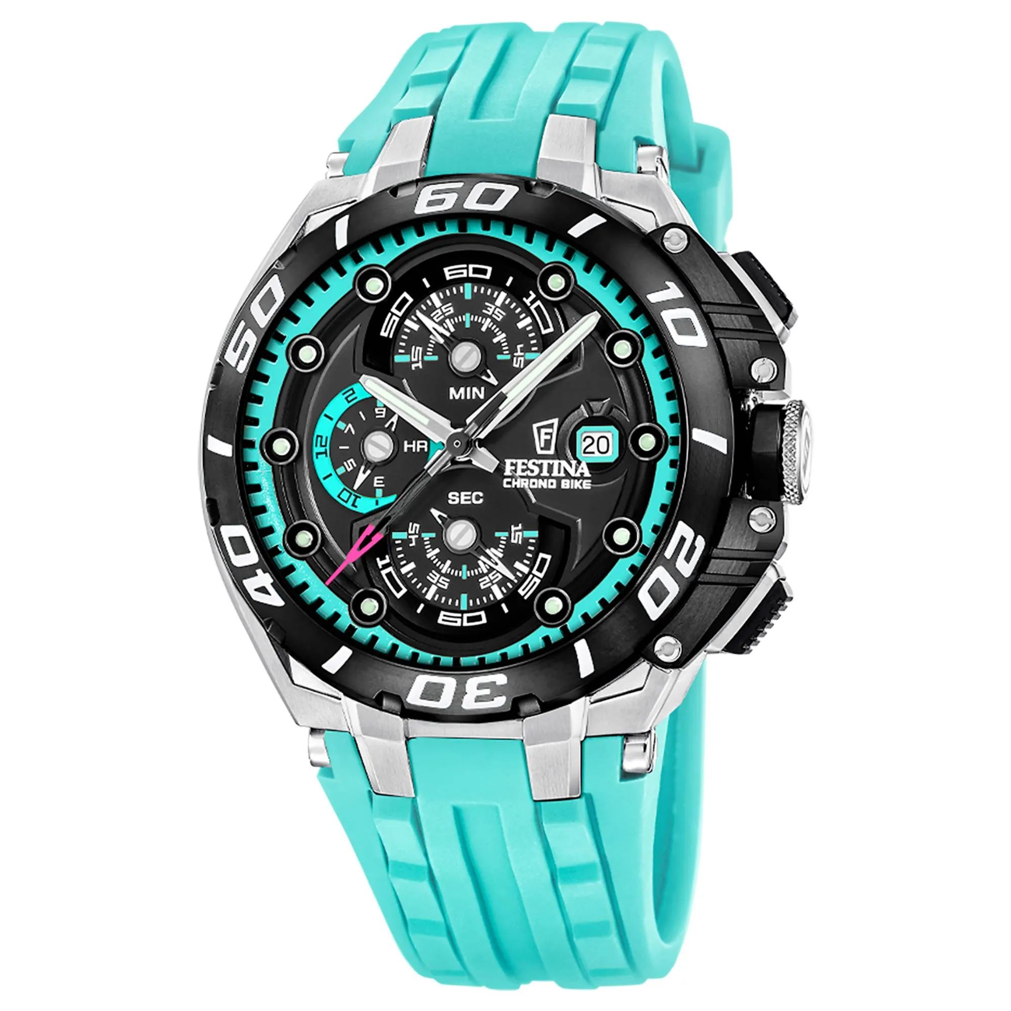 Festina F20755/7 Men's Chrono Bike Rubber Strap Watch sold by H.S. Johnson