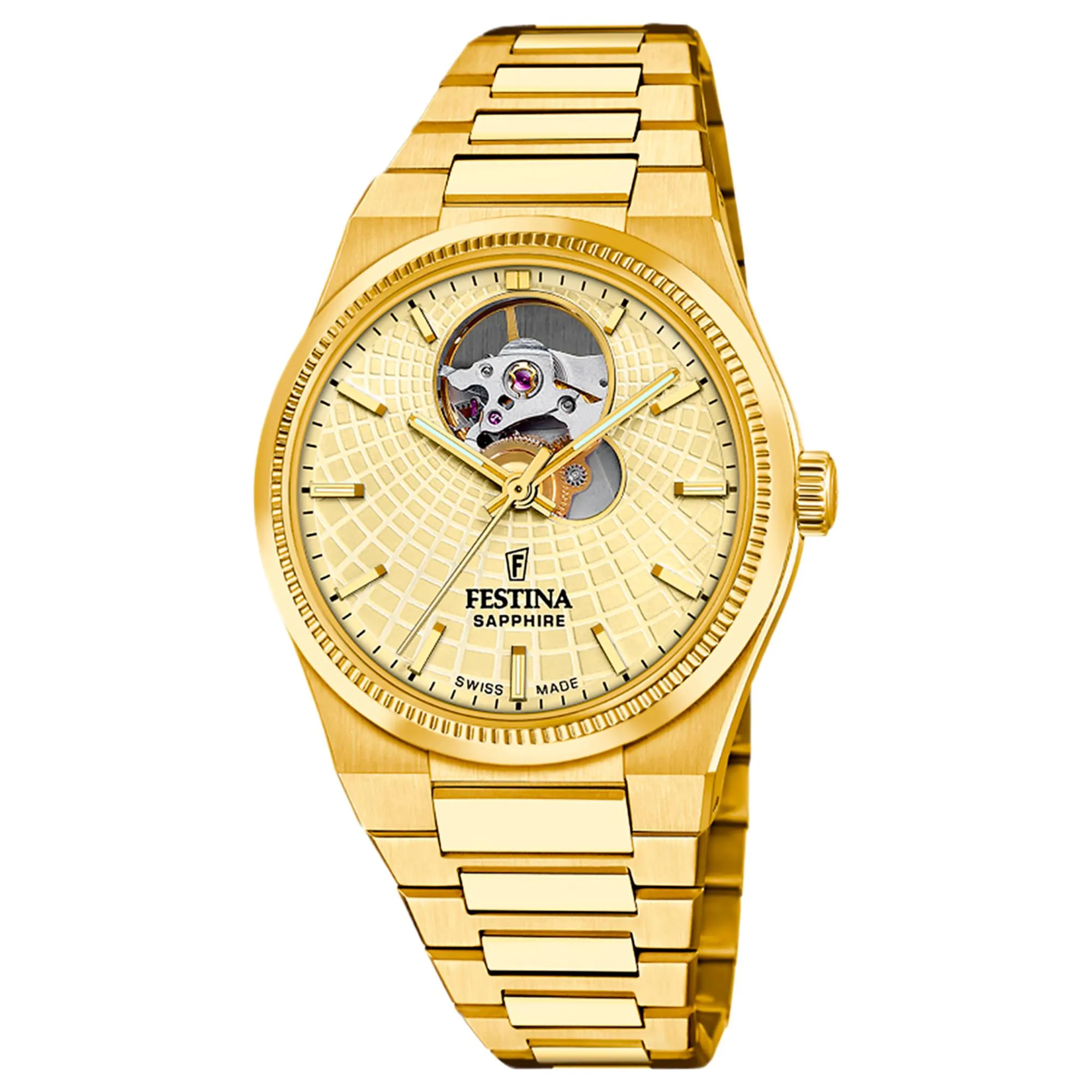 Festina Swiss Made F20064/2 Women's Rive Analogue Automatic Watch sold by H.S. Johnson