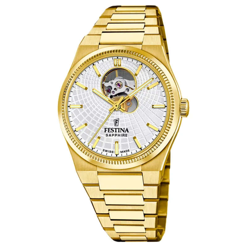 Festina Swiss Made F20062/1 Men's Rive Analogue Automatic Watch made by H.S. Johnson