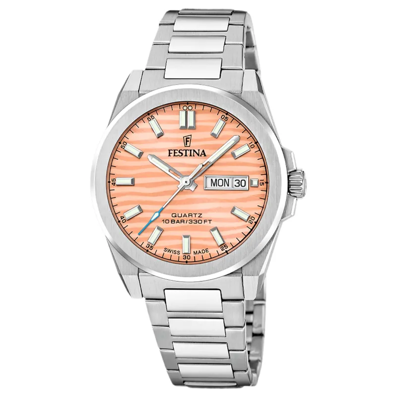 Festina Swiss Made F20073/7 Men's Classic Analogue Quartz Watch made by H.S. Johnson