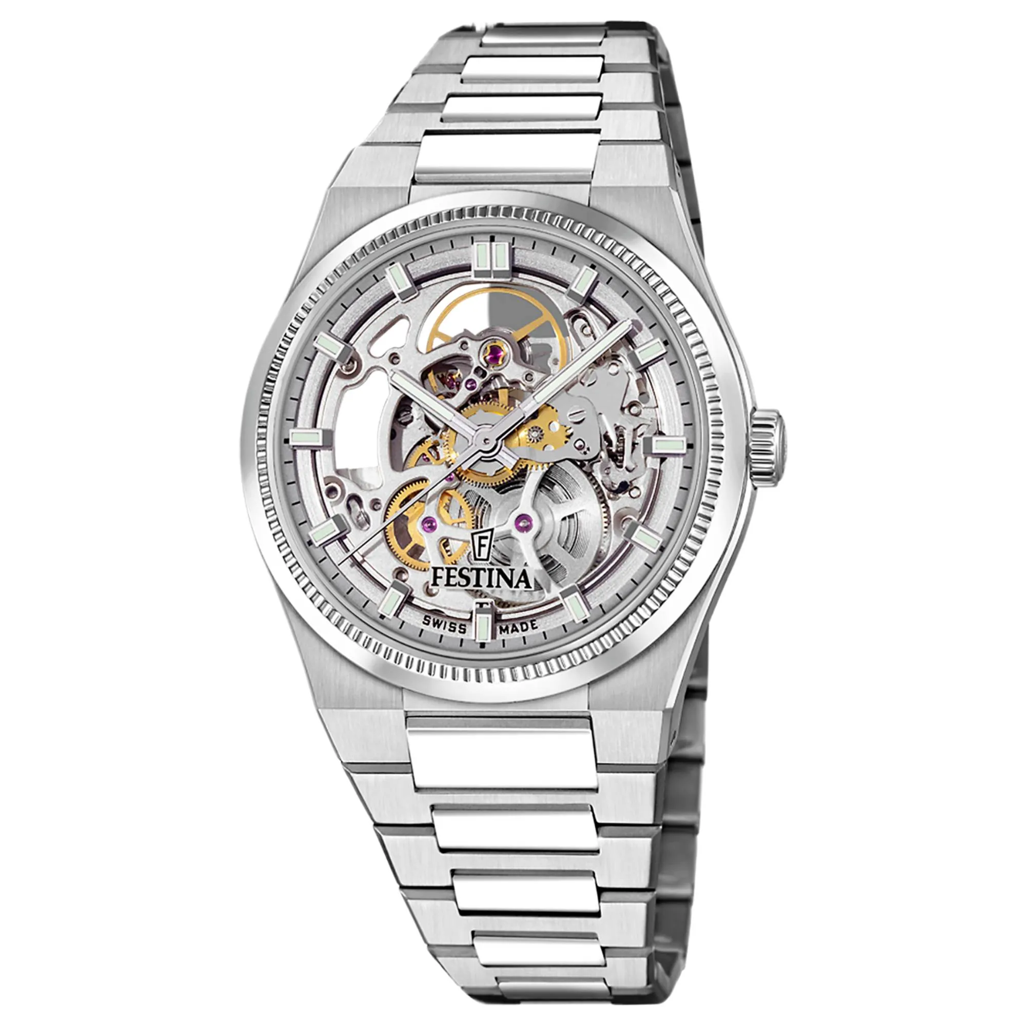 Festina Swiss Made F20069/1 Men's Analogue Automatic Watch sold by H.S. Johnson