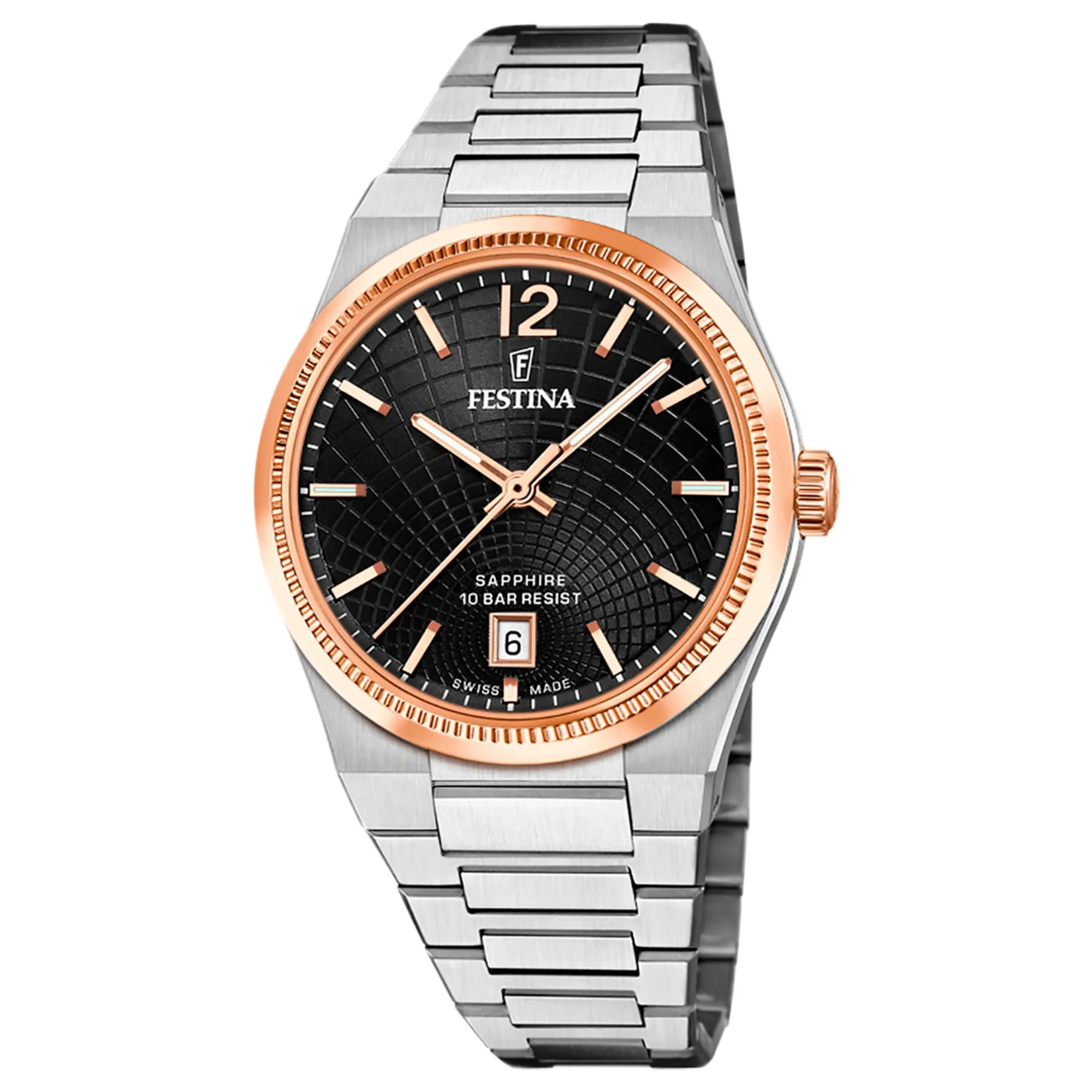 Festina Swiss Made F20066/4 Women's Rive Analogue Quartz Watch sold by H.S. Johnson
