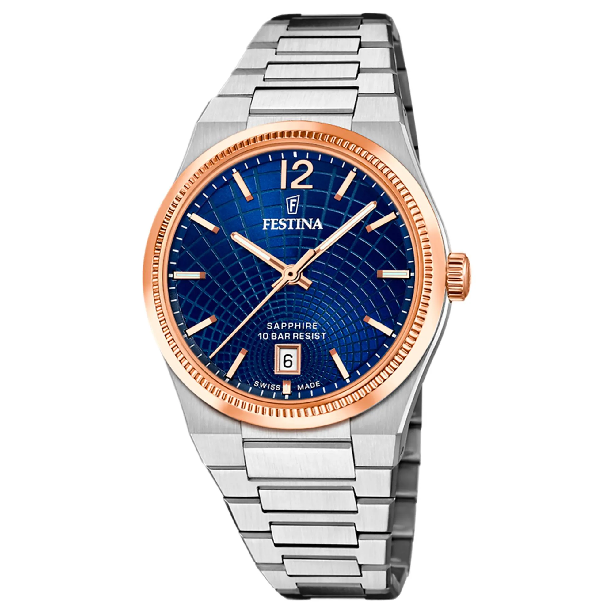 Festina Swiss Made F20066/3 Women's Rive Analogue Quartz Watch sold by H.S. Johnson