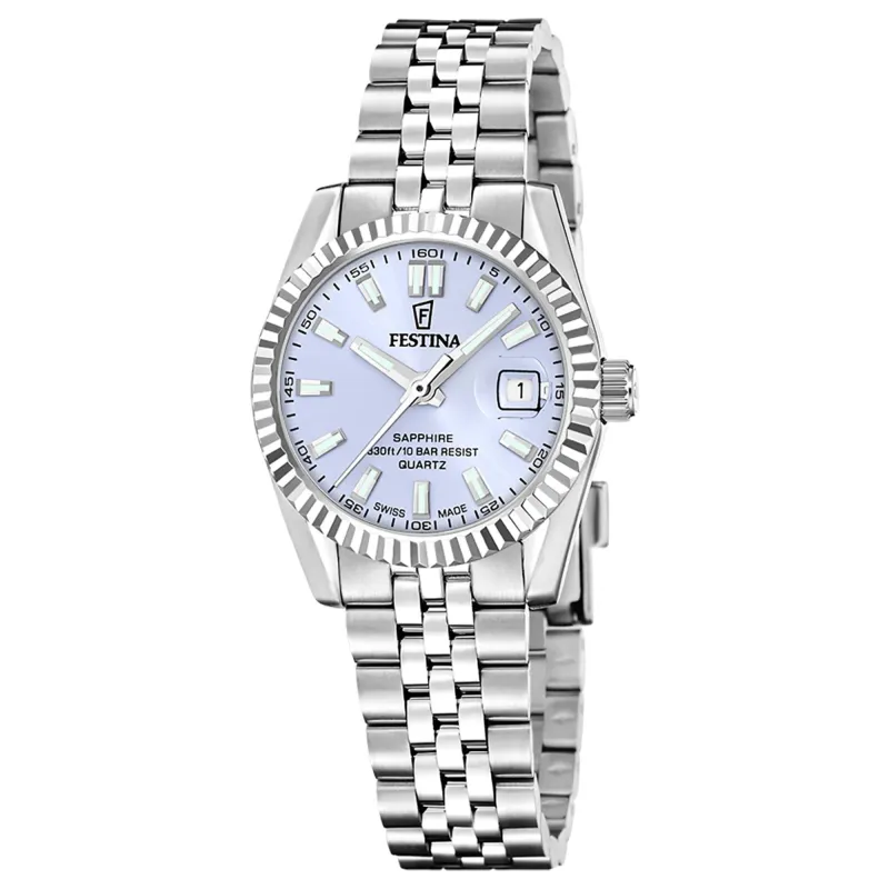 Festina Swiss Made F20087/3 Women's Classic Analogue Quartz Watch made by H.S. Johnson