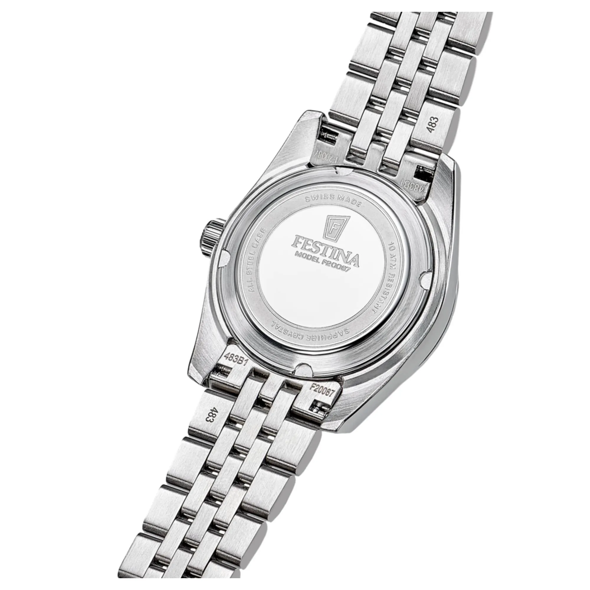 Festina Swiss Made F20087/2 Women's Classic Analogue Quartz Watch sold by H.S. Johnson product image thumbnail 3