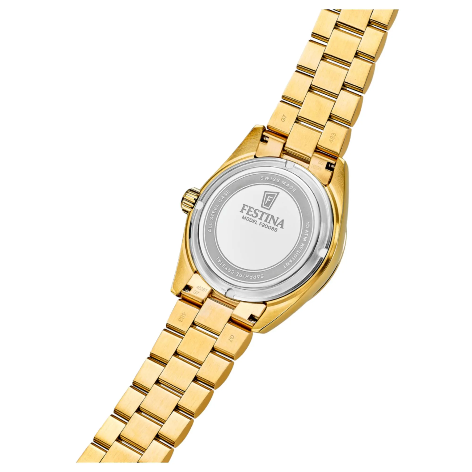 Festina Swiss Made F20086/B Men's Classic Analogue Quartz Watch sold by H.S. Johnson product image thumbnail 3